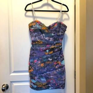 BCBG strapless dress size 8